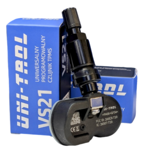 Uni-Trol VS-21 Uniwersalny czujnik TPMS z zaworem czarnym