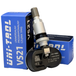Uni-Trol VS-21 Uniwersalny czujnik TPMS z zaworem srebrnym